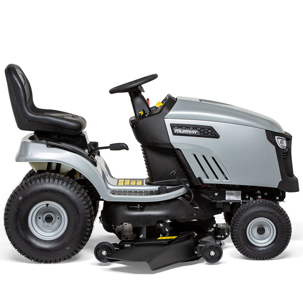 Side discharge ride on mower shop